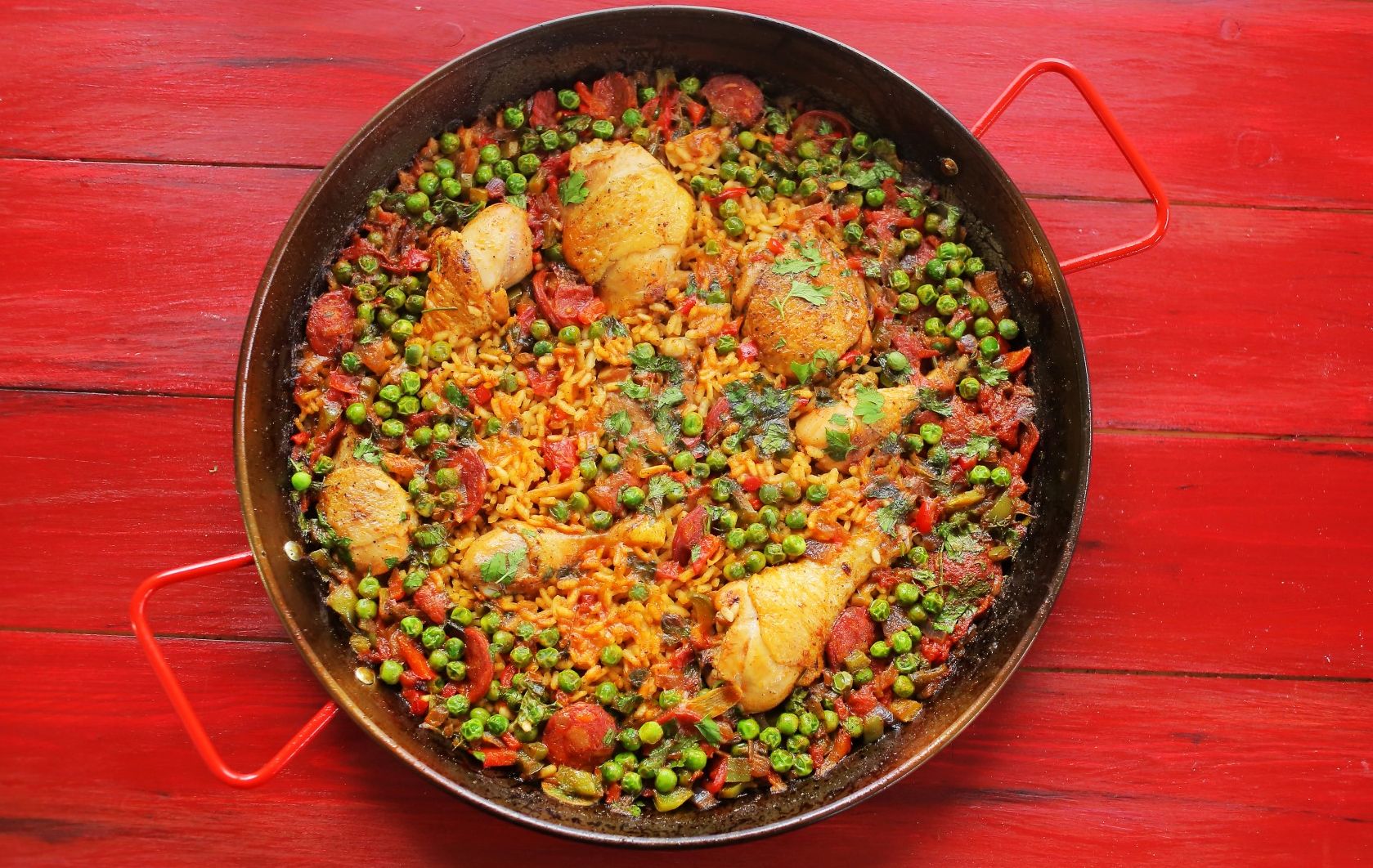 paella, spanyol specialitás, Fördős Zé, spanyol konyha
